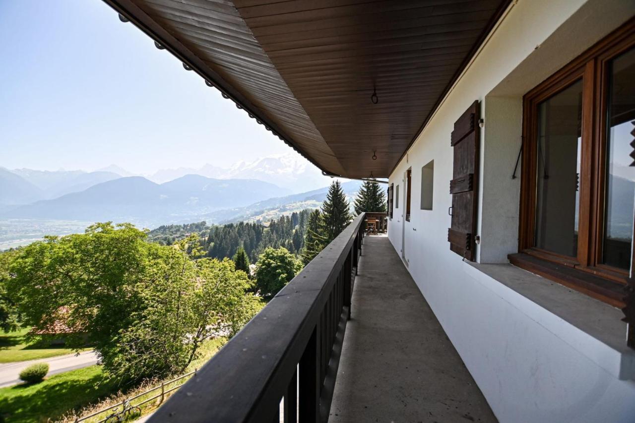 Large Apt 80M Superb View Mont-Blanc 6P Combloux Exterior foto